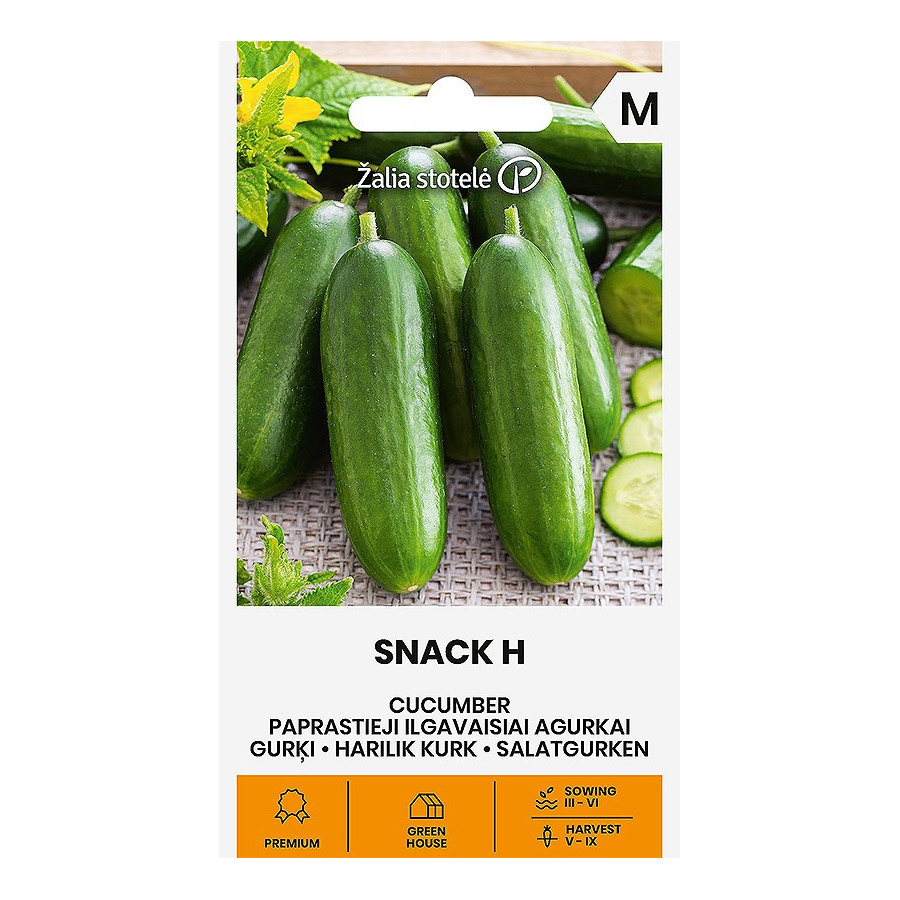 Gurķi SNACK H, Gurķi, Gurķu sēklas Snack