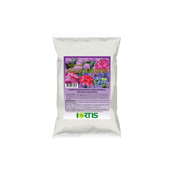 Hortis Mēslojums rododendriem 2kg, Rododendru mēslojums