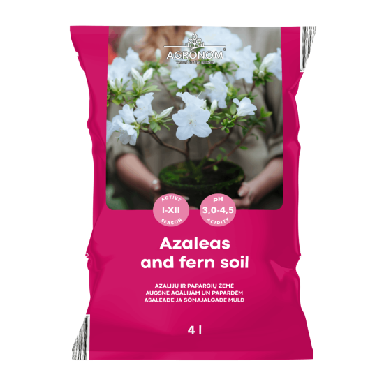 Augsne Acālijām, acāliju zeme, kūdra acālijām