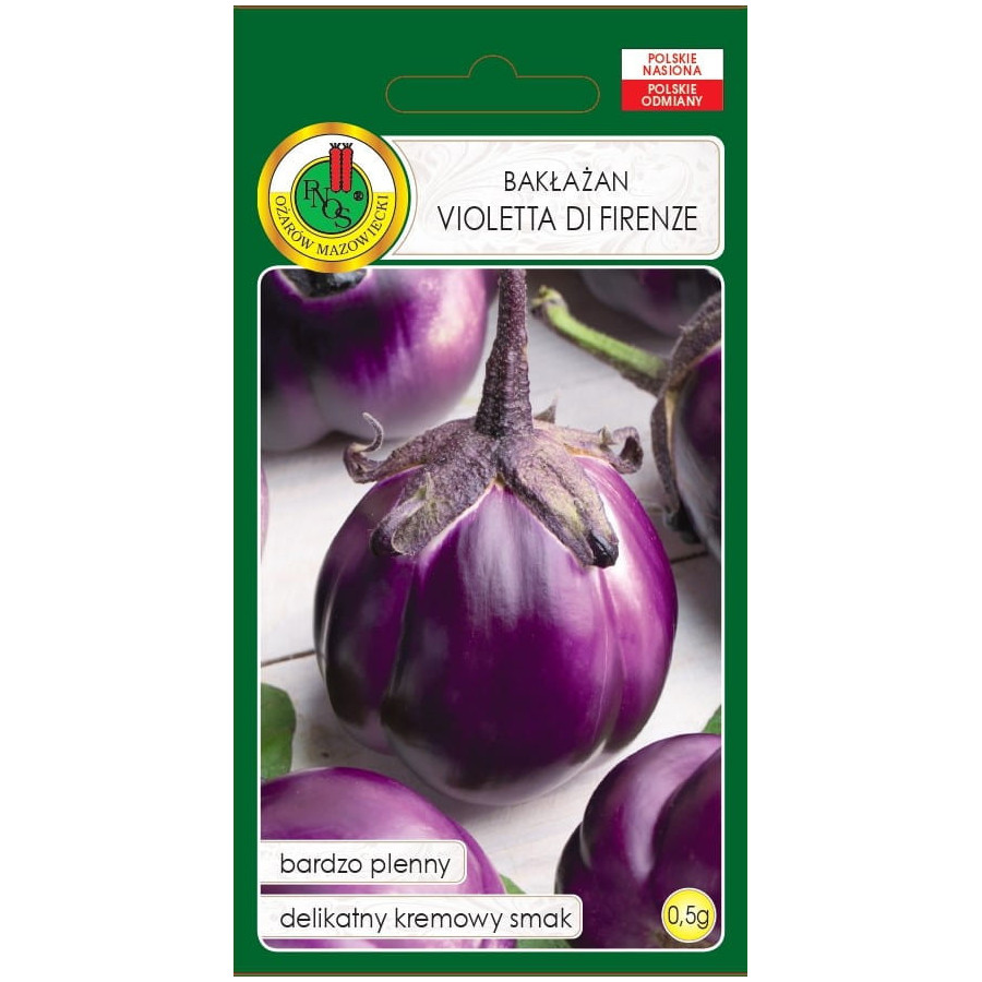 Baklažāni VIOLETTA DI FIRENZE, Baklažānu sēklas, Baklažāni, Nopirkt baklažānus