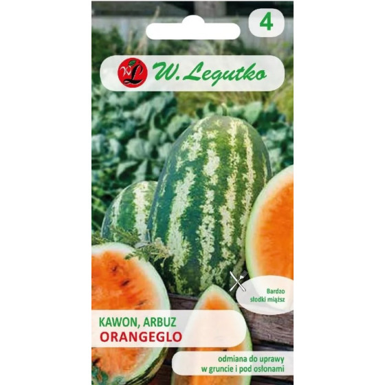 Arbūzu sēklas Orangeglo, Arbūzi Orangeglo