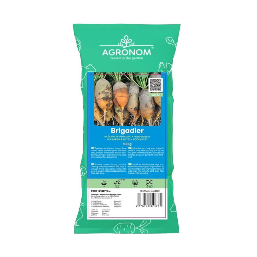Lopbarības bietes Brigadier 0.1kg, lopbarības bietes, brigadier, lopbarības bietes brigadier