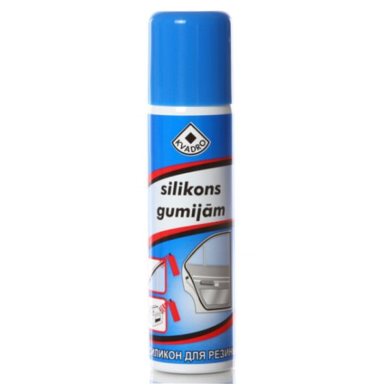 Silikons sprejs, silikona sprejs, izsmidzināms silikons, Silikons gumijām