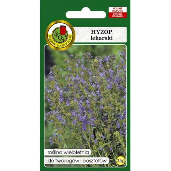 Izops ārstnieciskais, Izopa sēklas, garšaugi, Garšaugu sēklas, Hyssopus officinalis