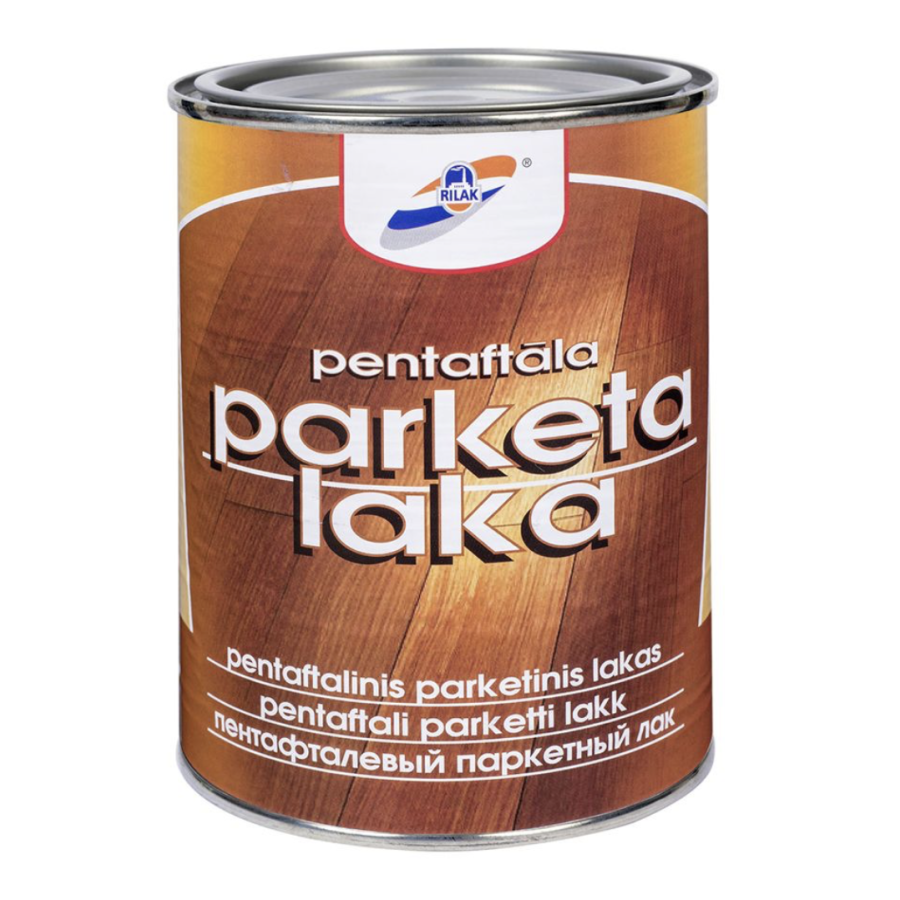 Pentaftāla parketa laka, spīdīga 0,9L, Grīdas laka, Parketa laka