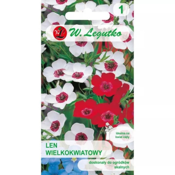 Lini, Linu sēklas, Lielziedu lini, Puķu sēklas, Sēklas, Puķu Sēklas