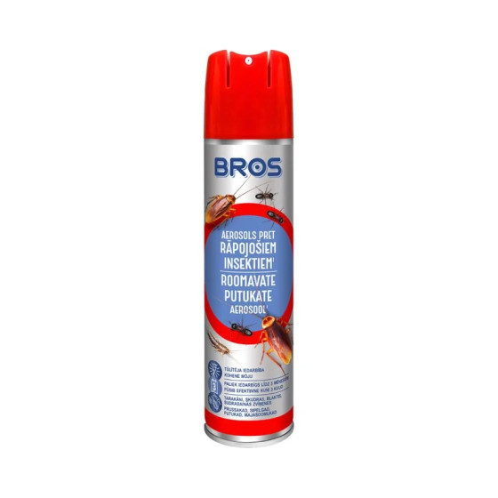 Bros aerosols pret rāpojošiem kukaiņiem 400ml