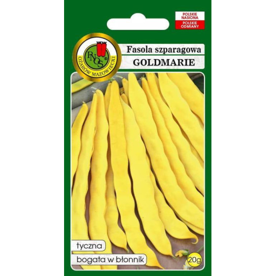 Pupiņas sparģeļu Goldmarie 20g, Sparģeļpupiņas, Kāršu pupiņas
