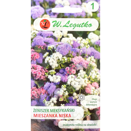 Agerāts meksikas Mix, Agetāti, Agerātu sēklas, Meksikas agerāti