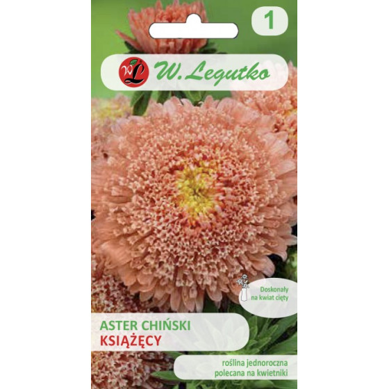 Asteres princešu Crest salmon, Asteru sēklas, Princešu asteres