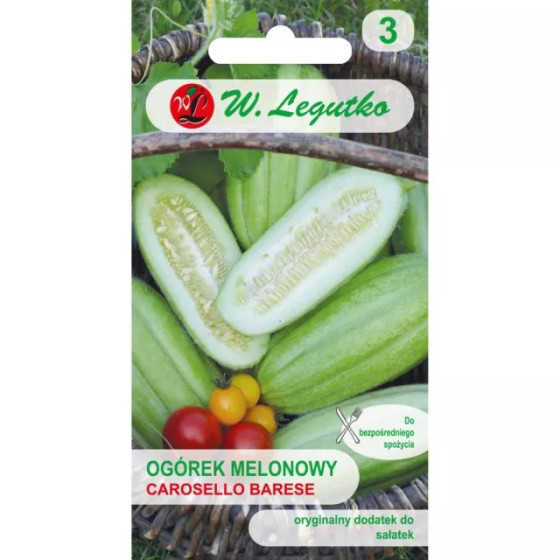 Melongurķis Carosello Barese, Melongurķu sēklas
