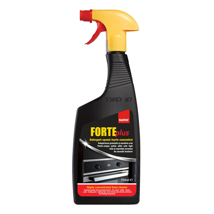 Sano Forte plus cepeškrāsns, plīts un grila tīrīšanas līdzeklis, 750ml
