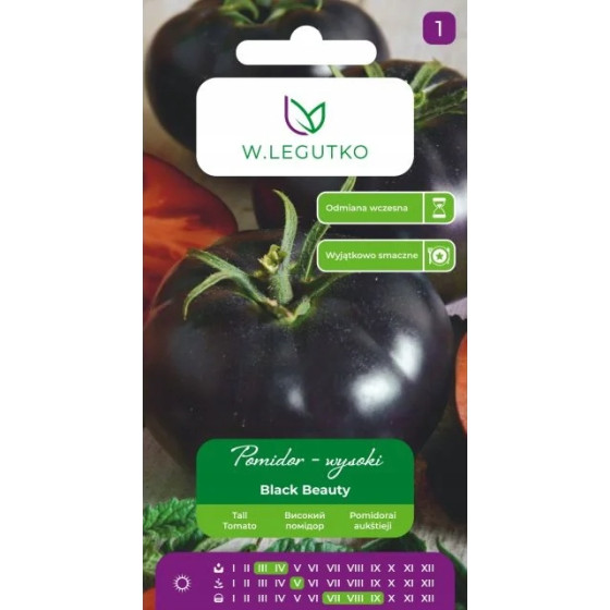 Tomāti BLACK BEAUTY,  Melni tomāti, Melnie tomāti, Tomātu sēklas, TOMATO BLACK BEAUTY