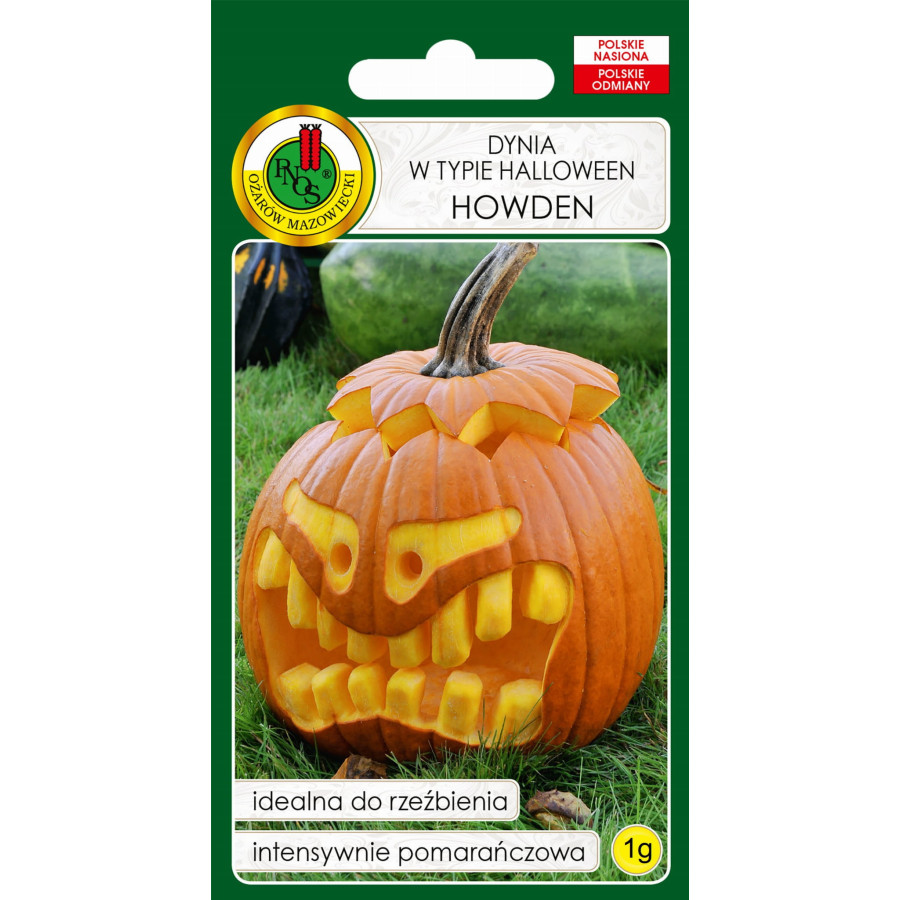 Ķirbji Howden, Ķirbju sēklas Howden