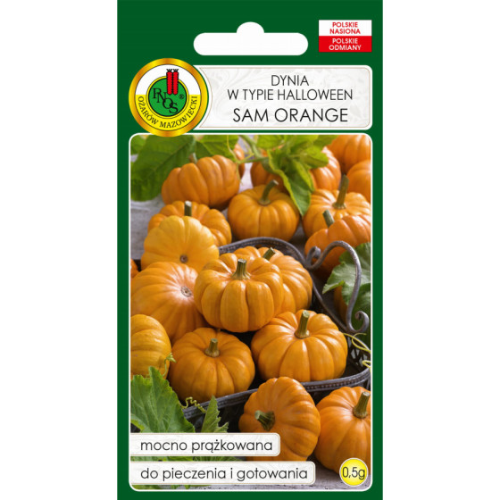 Ķirbis Sam Orange, Dekoratīvie ķirbji