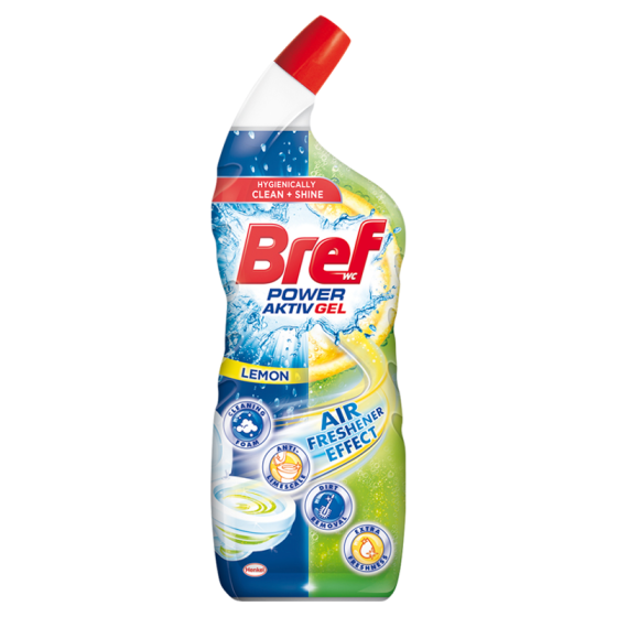 BREF Power Active Lemon tualetes tīrīšanas līdzeklis 750ml