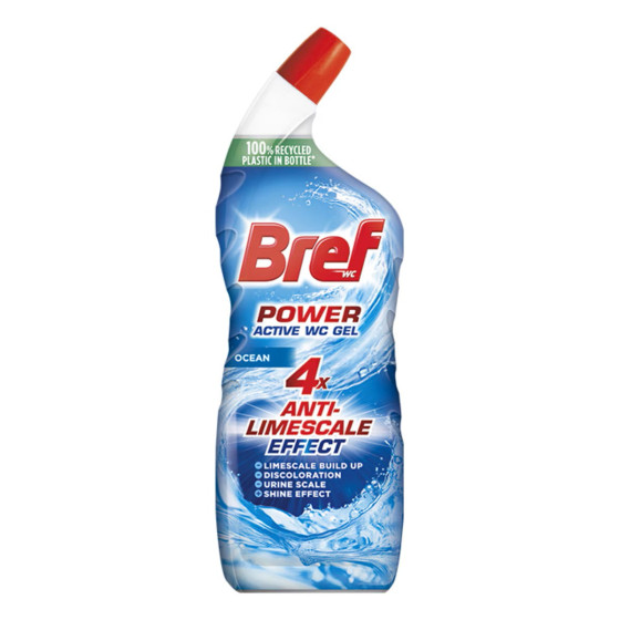BREF Power Active Ocean tualetes tīrīšanas līdzeklis, 750ml