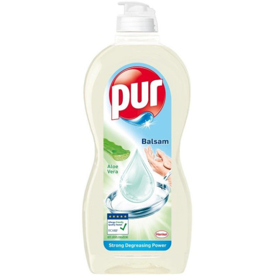 PUR balsam aloe vera trauku mazg. līdz., 450ml