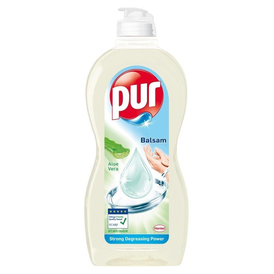 PUR balsam aloe vera trauku mazg. līdz., 450ml