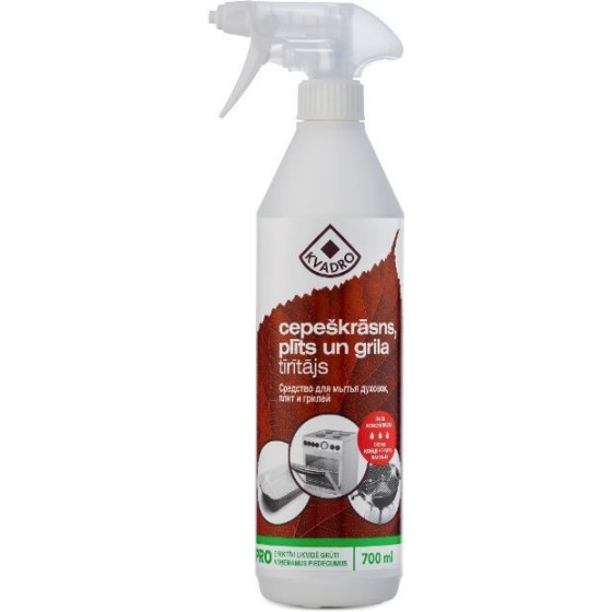 KVADRO Cepeškrāsns, plīts un grila tīrītājs 700ml