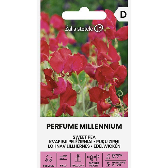 Puķuzirnīši PERFUME MILLENNIUM 2g, puķuzirnīši, puķuzirnīšu sēklas