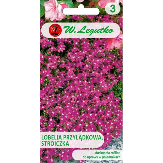 Lobēlija krūmu, Lobēlijas, Lobēliju sēklas, lobēlija  karmīnsarkana