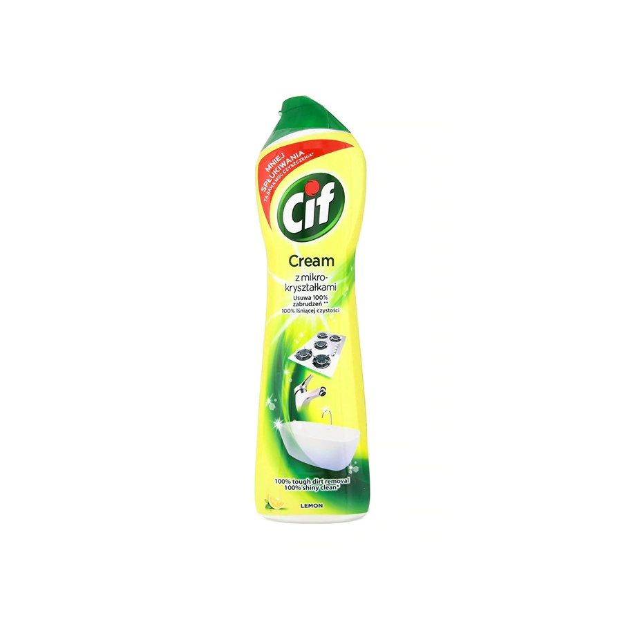CIF Virsmu tīrīšanas krēms LEMON