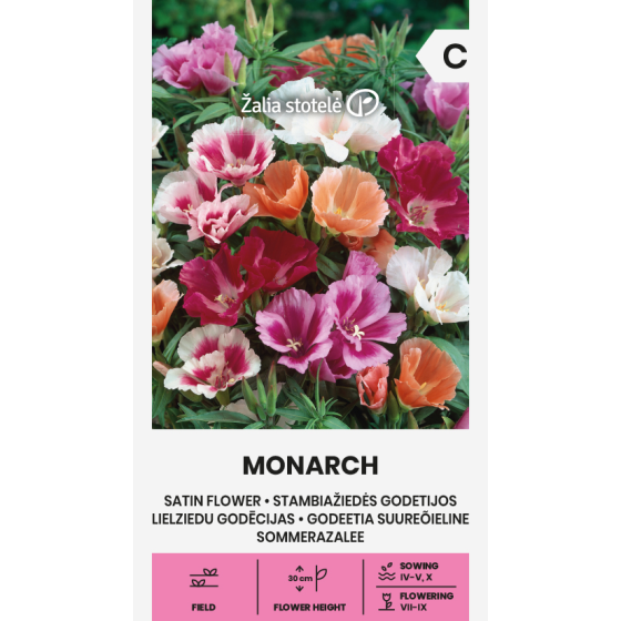 Godēcija, Godēcijas, godēcija, godēciju sēklas