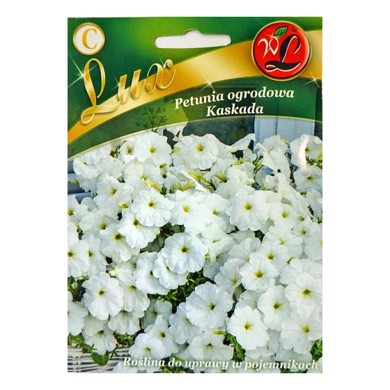 Petūnijas Cascada LUX, Petūnijas Kaskada, Nokarenās petūnijas, Nokareno petūniju sēklas