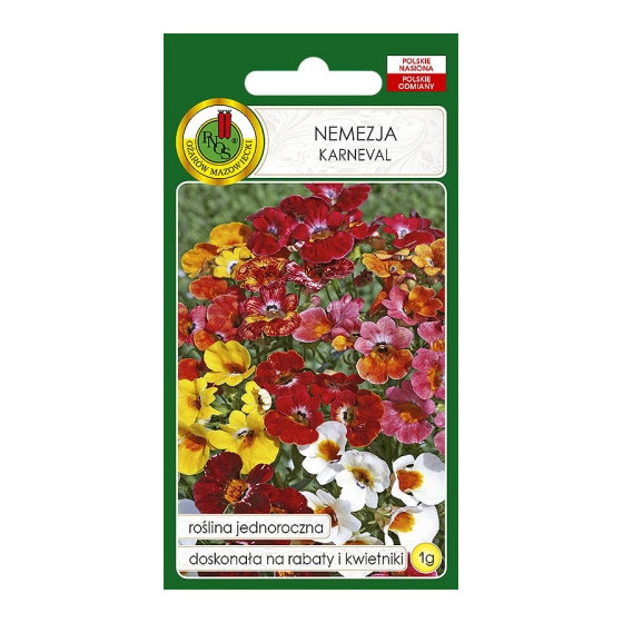 Nemēzijas Karneval, Nemēzijas, Nemēziju sēklas, Nemesia strumosa