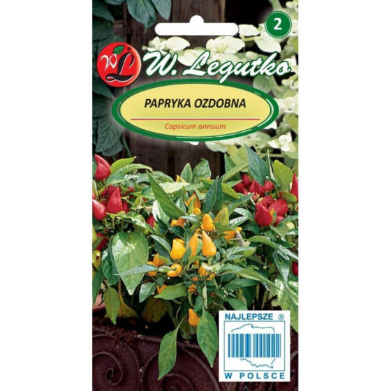 Dekoratīvā paprika Mix, Dekoratīvās paprikas sēklas