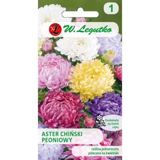 Asteres Peoniju Mix, Peoniju asteres, Asteru sēklas