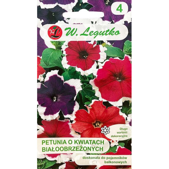 Petūnijas Picotee mix 0,01g, Petūniju sēklas
