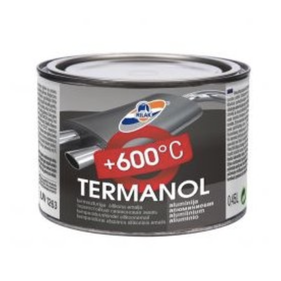 Emalja TERMANOL alumīnija 0.45l +600°C