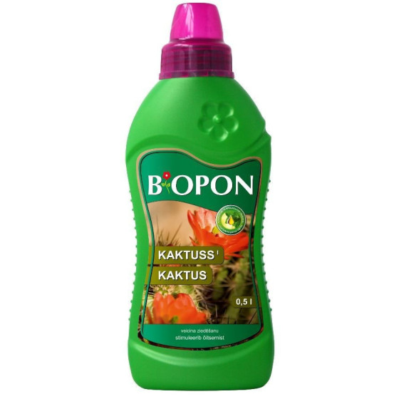BIOPON mēslojums kaktusiem 0.5L