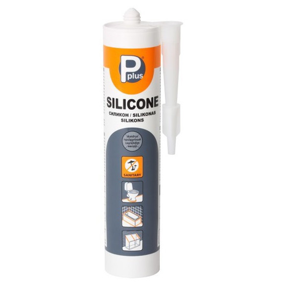 Silikons sanitārais 280ml caurspīdīgs