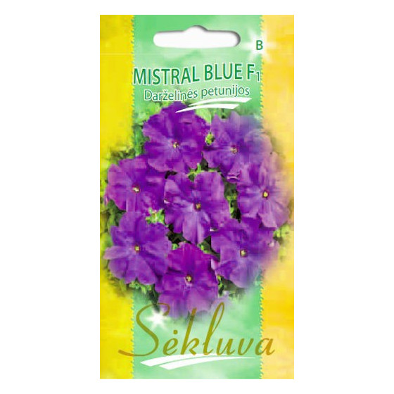 Petūnijas Mistral Blue F1