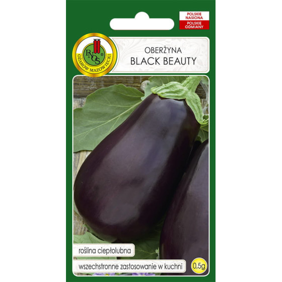 Baklažāni Black Beauty, Baklažānu sēklas Black Beauty