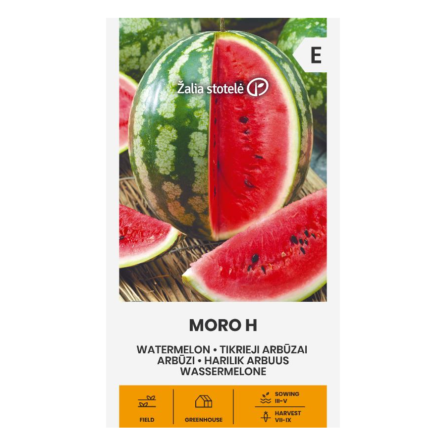 Arbūzi MORO H , Arbūzu sēklas Moro