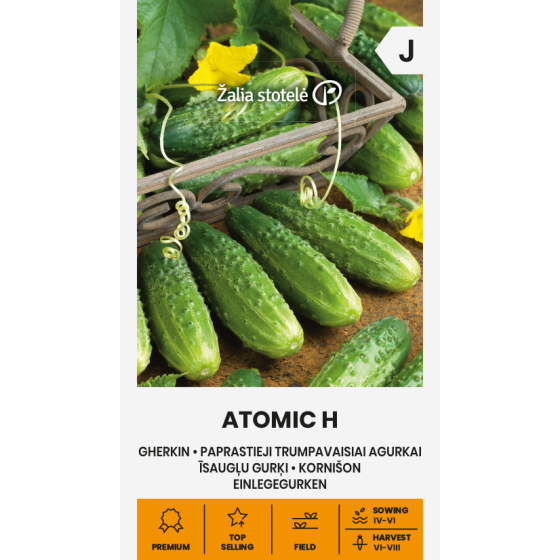 GURĶI ATOMIC, Gurķu sēklas Atomic