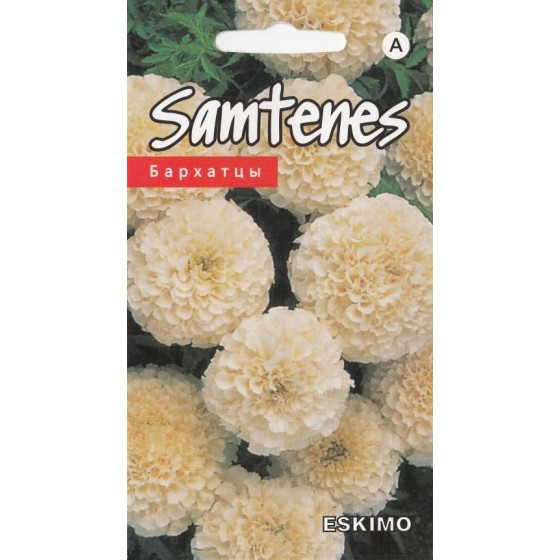 Samtenes Eskimo, Samteņu sēklas Eskimo, Tagetes eracta Eskimo, Puķu sēklas