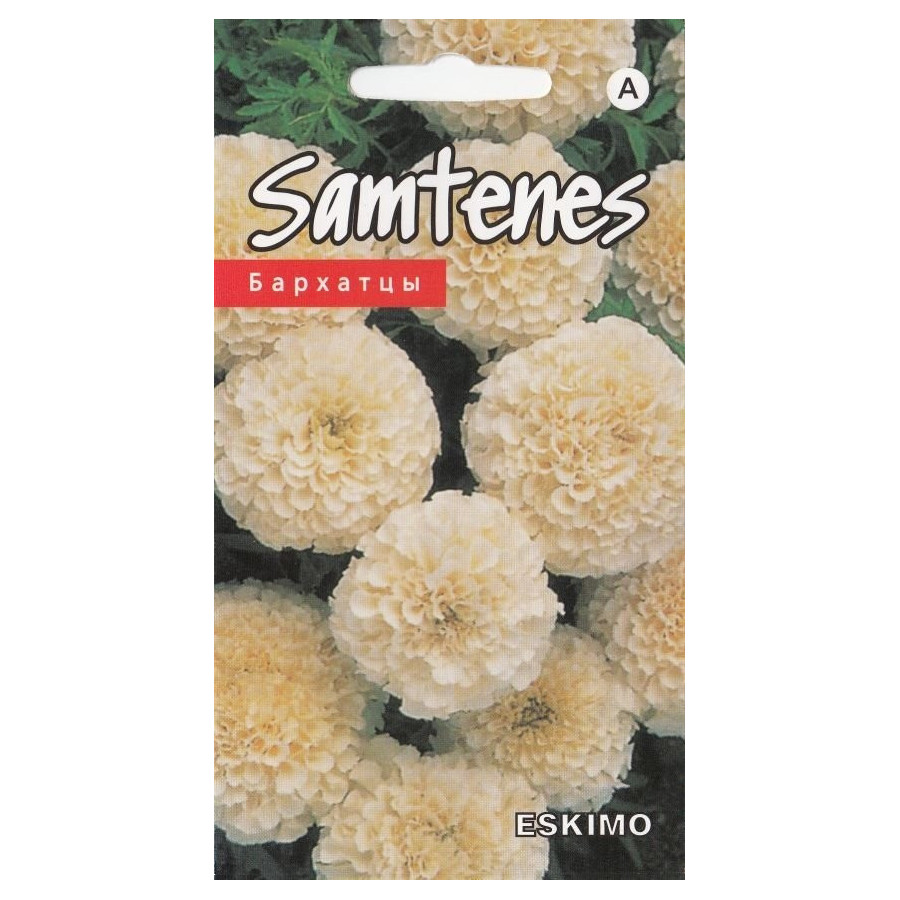 Samtenes Eskimo, Samteņu sēklas Eskimo, Tagetes eracta Eskimo, Puķu sēklas