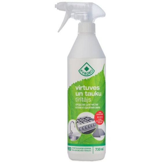 KVADRO Virtuves un tauku tīrītājs 750ml