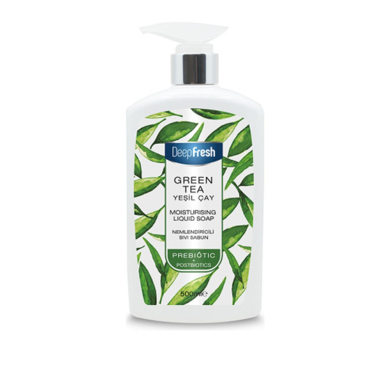 Šķidrās ziepes DF Prebiotics Green Tea, 500ml