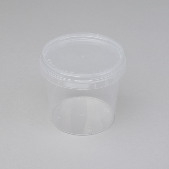 Plastmasas spainis 365ml ar vāku