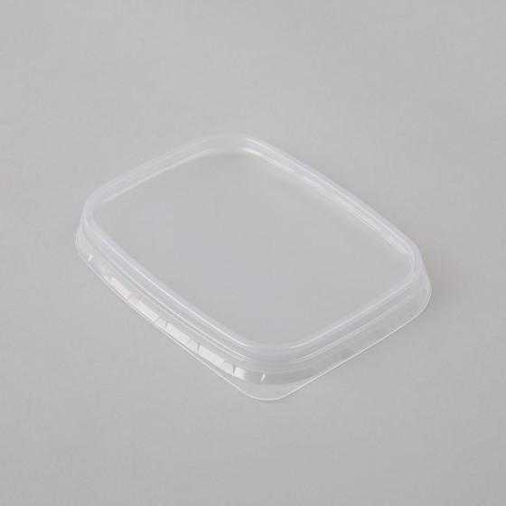 Plastmasas vāks pārtikas konteineriem, caurspīdīgs 1gb