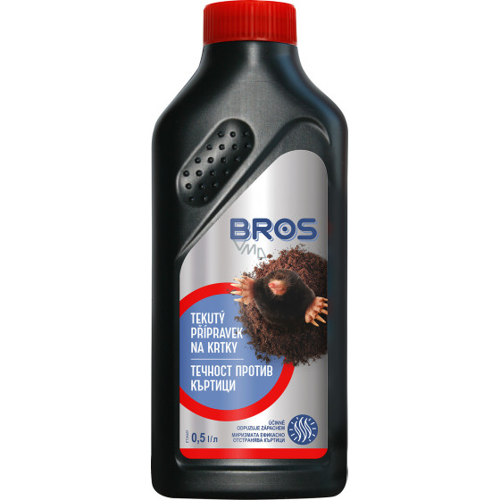 Bros šķidrums kurmju atbaidīšanai 500ml, Šķidrums pret kurmjiem