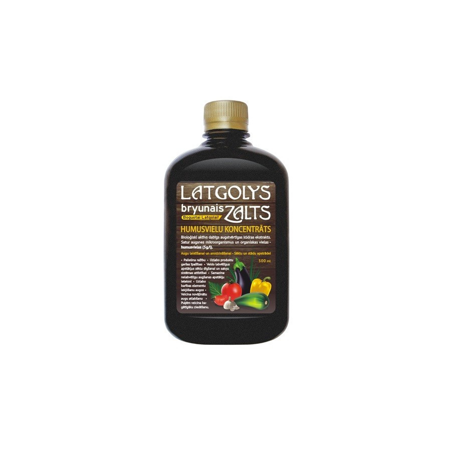 Latgales brūnais zelts humāti 0.5l