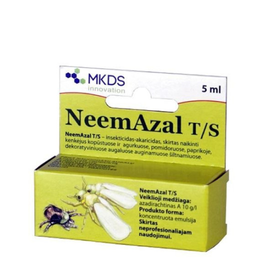 Insekticīds/akaricīds Neemazal 5ml, nīmazals, Akaricīdi, Insekticīdi