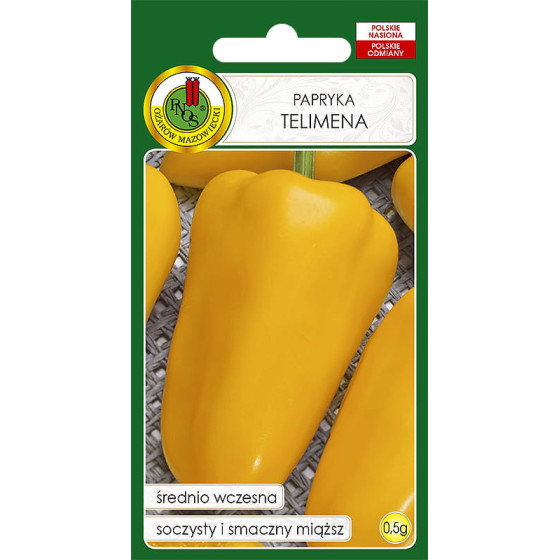 Paprika Telimena, Dzeltenā paprika Telimena